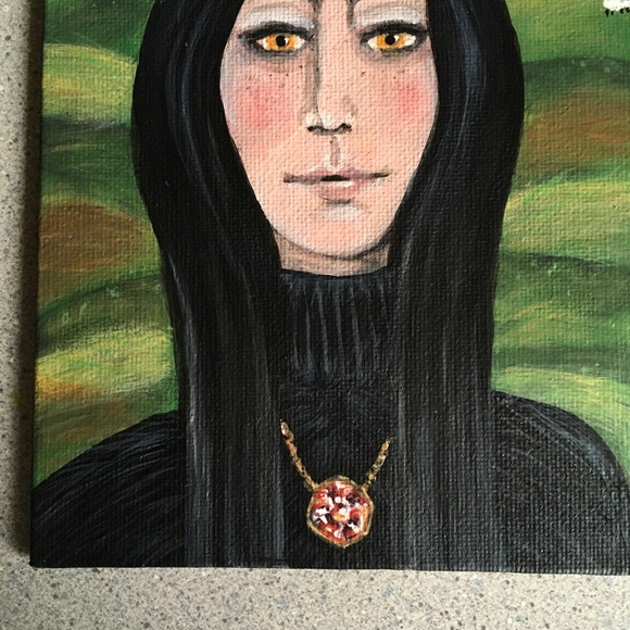 Original Artwork - “She Wolf” 5x7" Acrylic on Canvas board - Picture 5 of 9